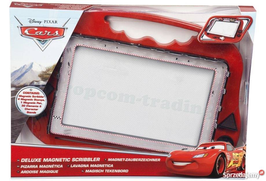 CARS Zygzak McQueen WIELKA TABLICA Magnetyczna Plastyczne Mogilany