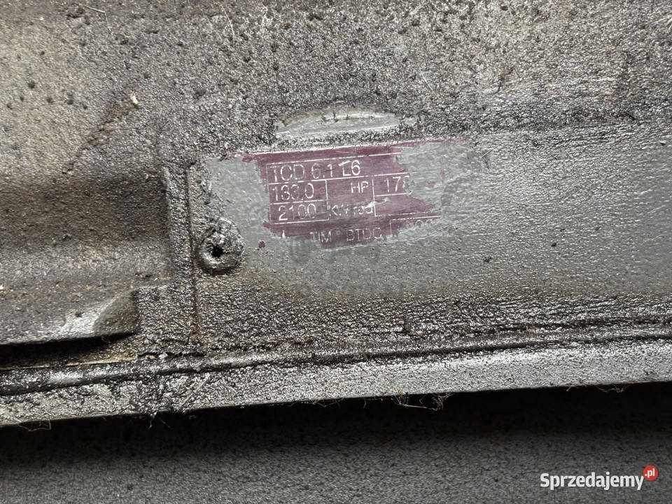 Deutz TCD 61 L6 Silnik Chłodnica Radiator Koło Pozostałe wielkopolskie Jastrzębniki