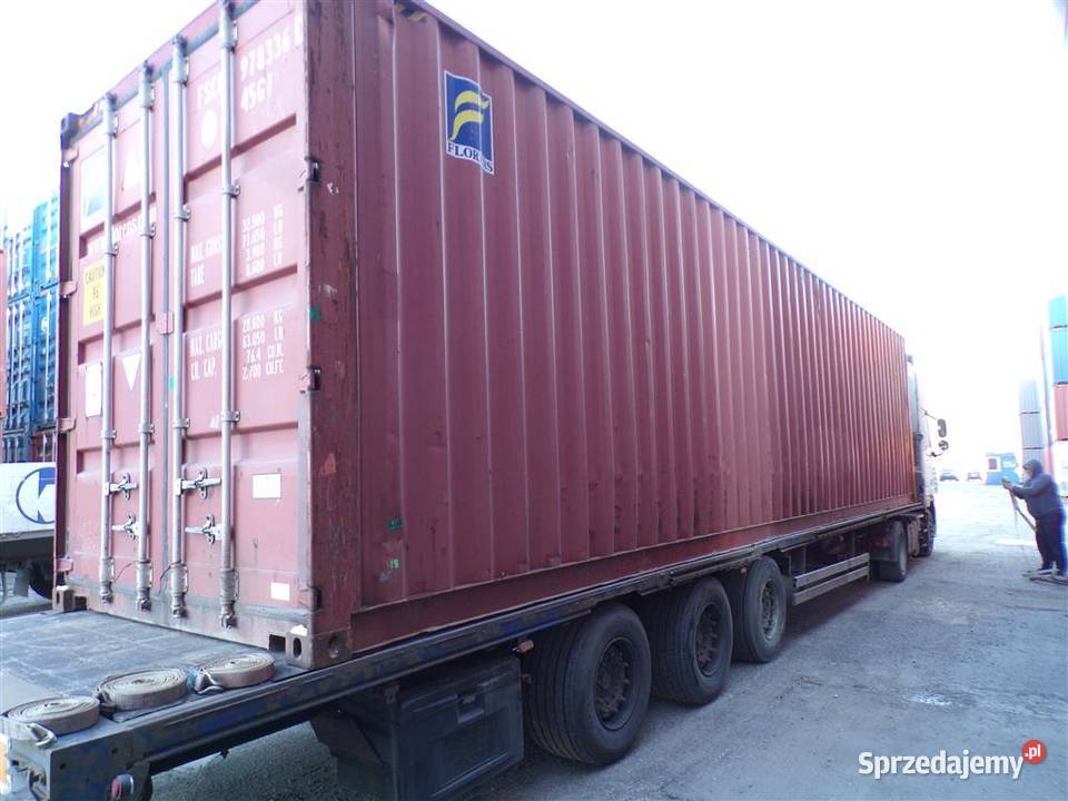 Kontener morski magazyn garaż blaszak 40HC Chotyłów