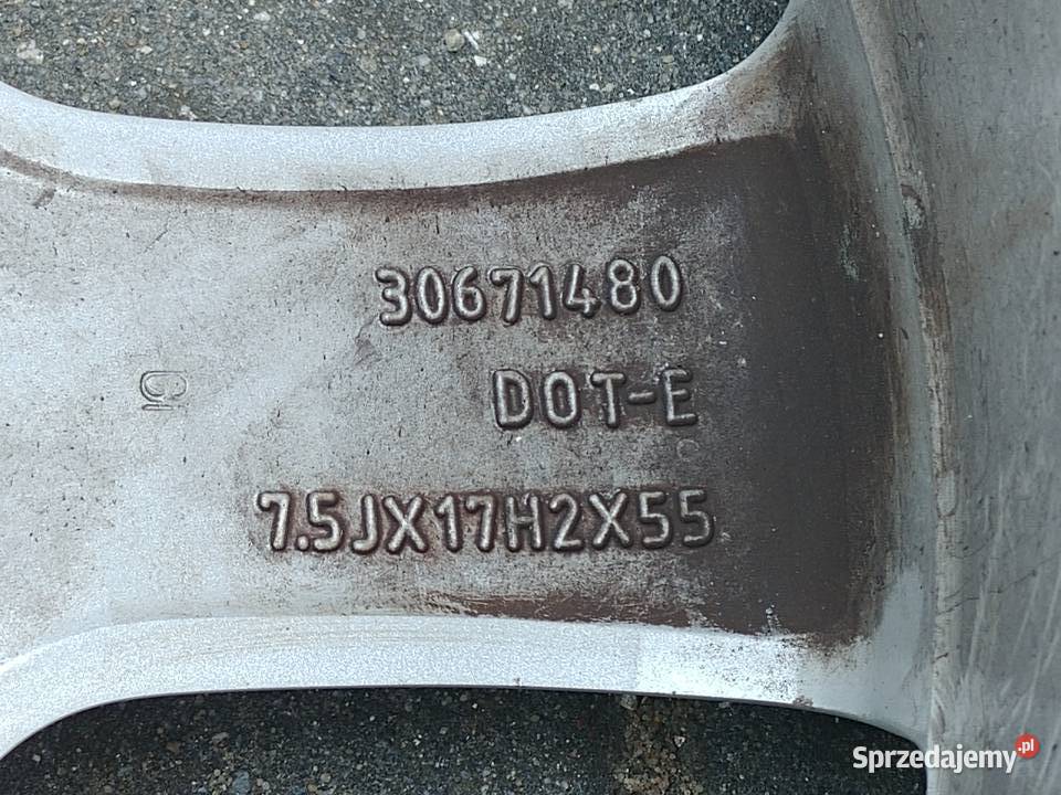 Volvo OEM SEGIN felgi 17 XC60 XC70 S90 V90 S60 Warszawa