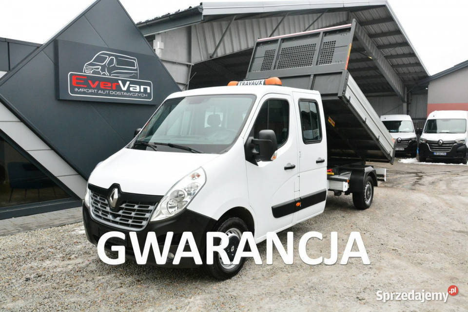 Renault Master wywrotka 6osobowa brygadówka doka centralny zamek mazowieckie Warszawa