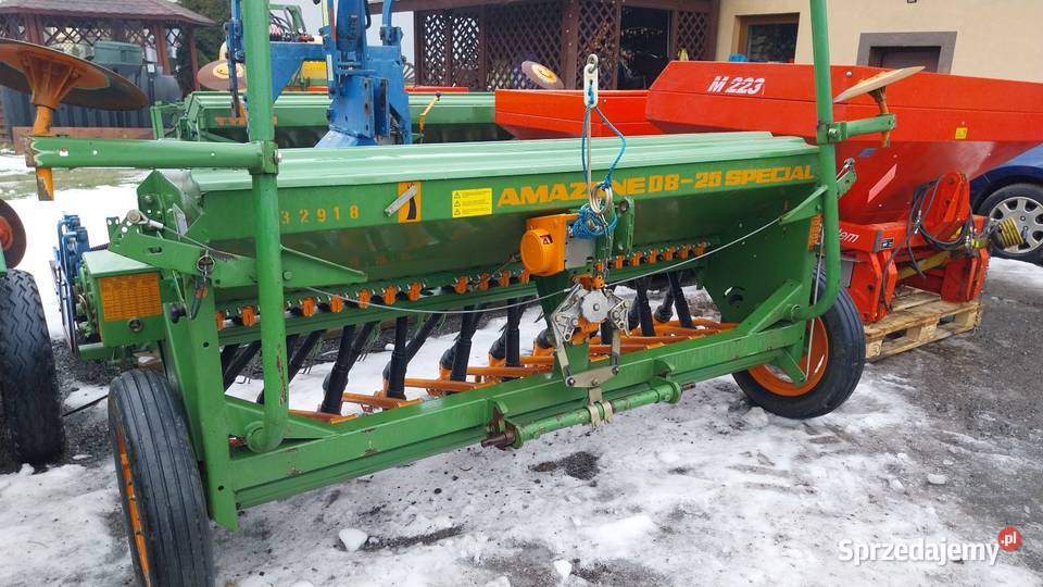 SIEWNIK do zboża AMAZONE D8 Specjal 25m ścieżki Przymiłowice