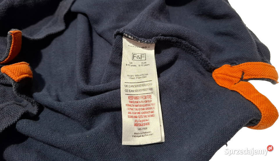 Koszulka chłopięca polo Tshirt 140 910 lat FF