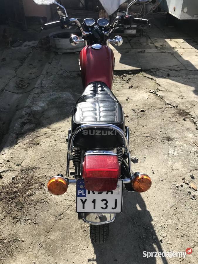 Motocykl Suzuki gn 125 1997 kat b cruiser Roźwienica