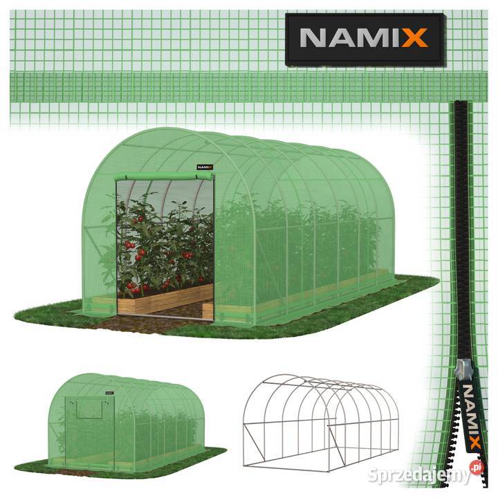 WYPRZEDAŻ Tunel foliowy szklarnia 3x6 m 18m sprzedam