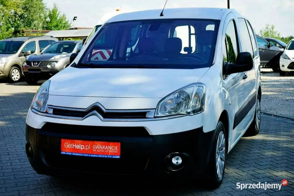 Citroen Berlingo 16HDI Klima 3 osobowy 2013r klimatyzacja Płock sprzedam