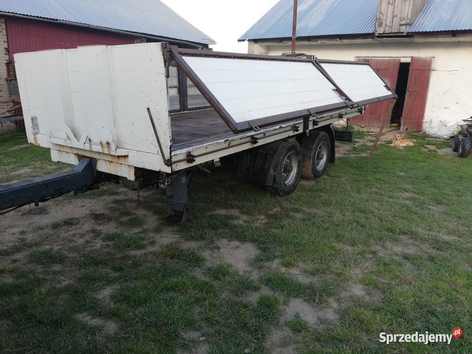 PRZYCZEPA TANDEM ROLNICZA Guzówka-Kolonia
