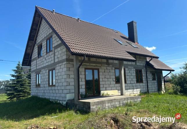 Dom i budynek usługowy 200 m2 działka 4 335 m mieszkalny Osipy-Wydziory Pierwsze