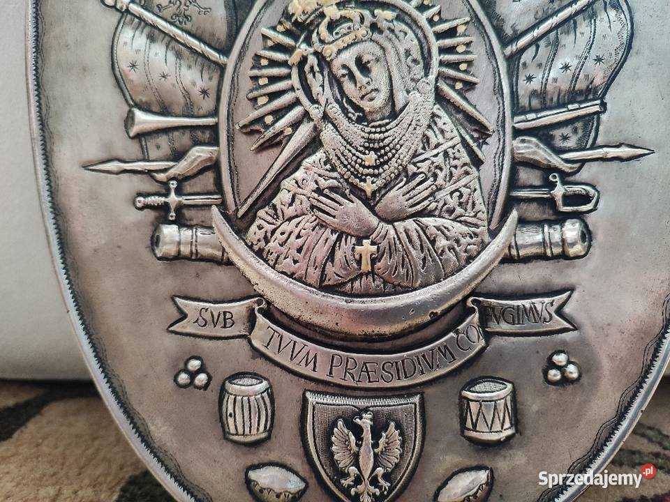 Piękny ryngraf z Matką boską Ostrobramską sprzedam