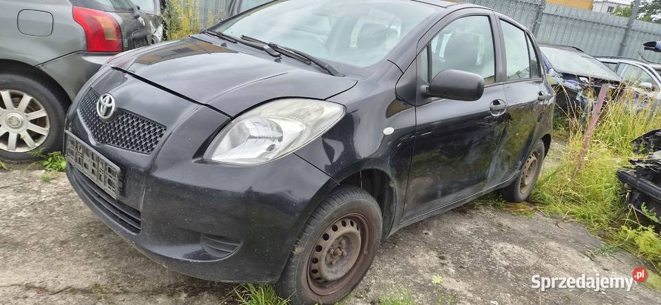 Toyota Yaris II 10 VVTi 51kW 69 2007r 5d Samochody na części Słońsk