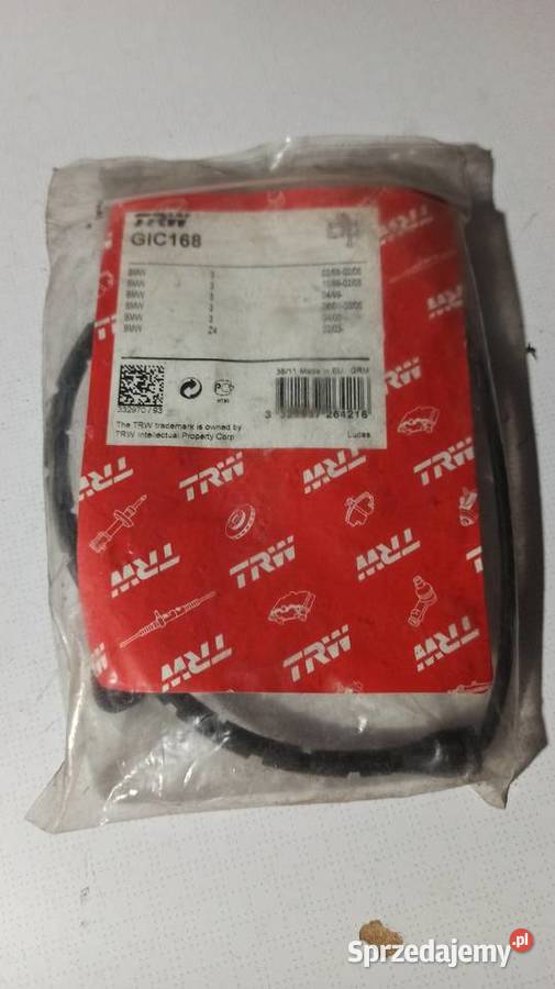 Czujnik klocków hamulcowych TRW GIC168 Bmw e46 Dębica