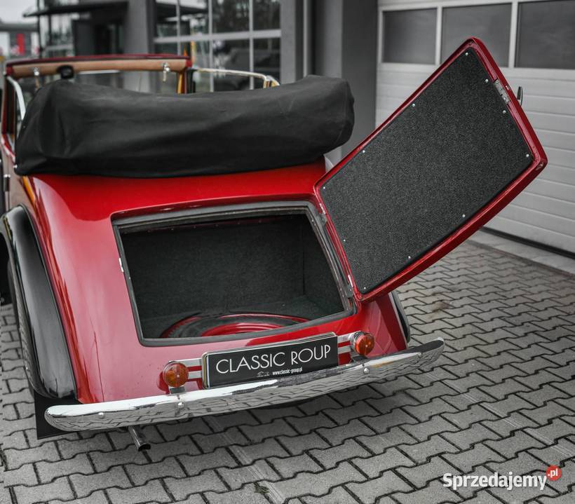 Hansa 1100 Cabriolet pełna renowacja Rok produkcji 1936 śląskie Rybarzowice