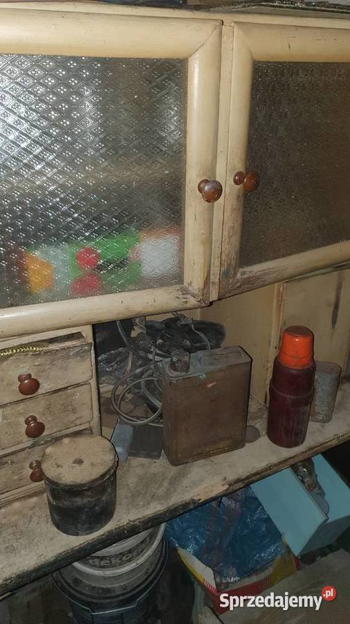 Komoda kuchenna kredens stary vintage do