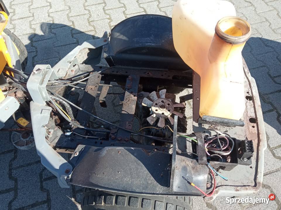 Stiga Park Hydro blokada mostu traktorek Traktorki Miejska Górka