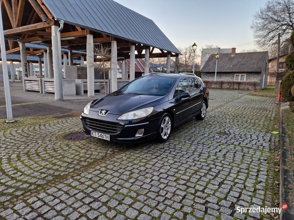 Peugeot 407 SW 30 V6 211 LPG Skóra Automat VAT marża Ryglice