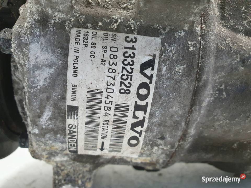 SPRĘŻARKA KLIMATYZACJI Volvo S60 II V60 20 D4 Chełm
