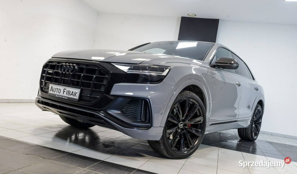 Audi Q8 50TDIQuattroPneumatykaSlinePakiet karbon ESP Konstantynów Łódzki