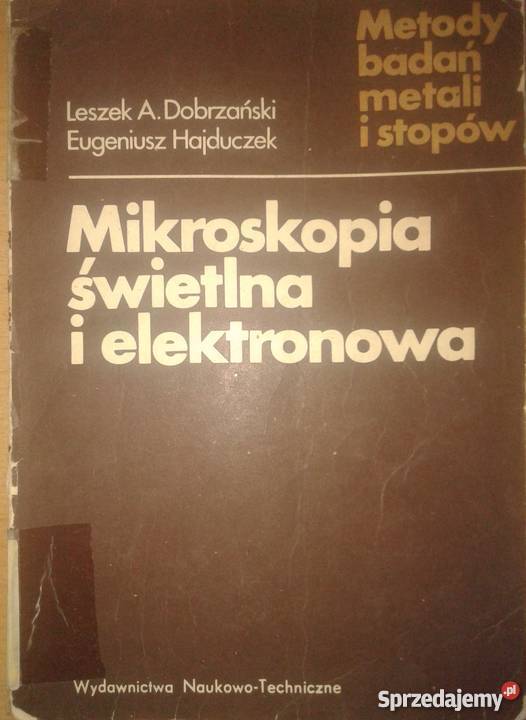 MIKROSKOPIA ŚWIETLNA I ELEKTRONOWA mazowieckie Radom