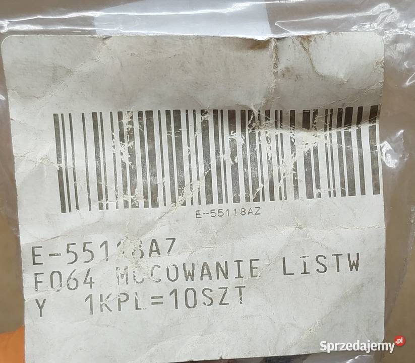SPINKA MOCOWANIE LISTWY DRZWI CITROEN BX XANTIA osobowe dolnośląskie Mielęcin sprzedam