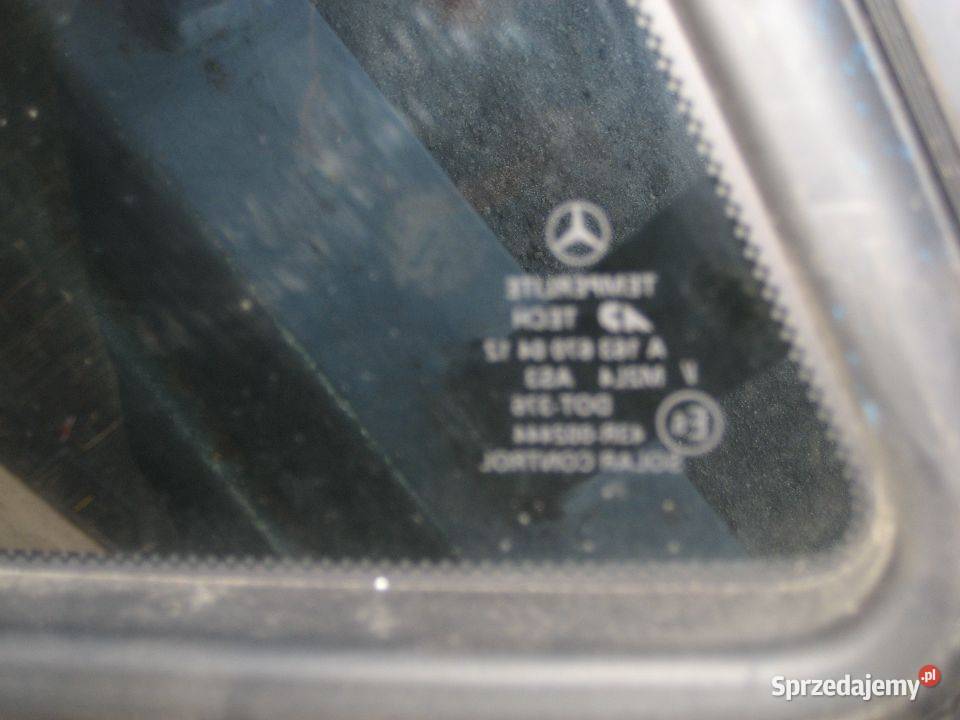mercedes ml 163 lift 0105r szyba tył prawa lewa Motoryzacja Rakoniewice