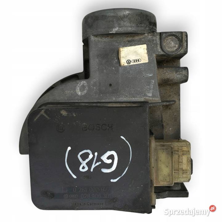 PRZEPŁYWOMIERZ Audi 80 B4 A4 B5 A6 C4 VW Golf Chełm sprzedam