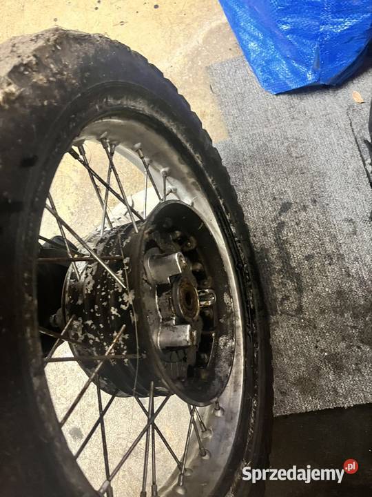 Koło tył mz etz 251 szczekotrzymacz org DDR podkarpackie Kolbuszowa