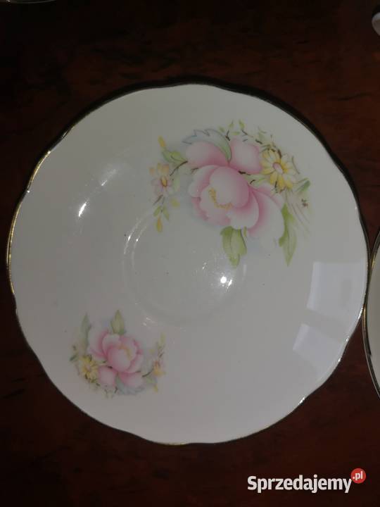 Filiżanka z talerzykiem deserowym Royal Stuart Gdańsk