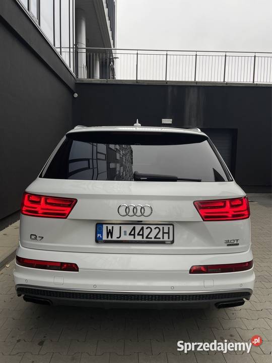 Audi Q7 2016 30 333 7osób premium plus czarny lubelskie Lublin