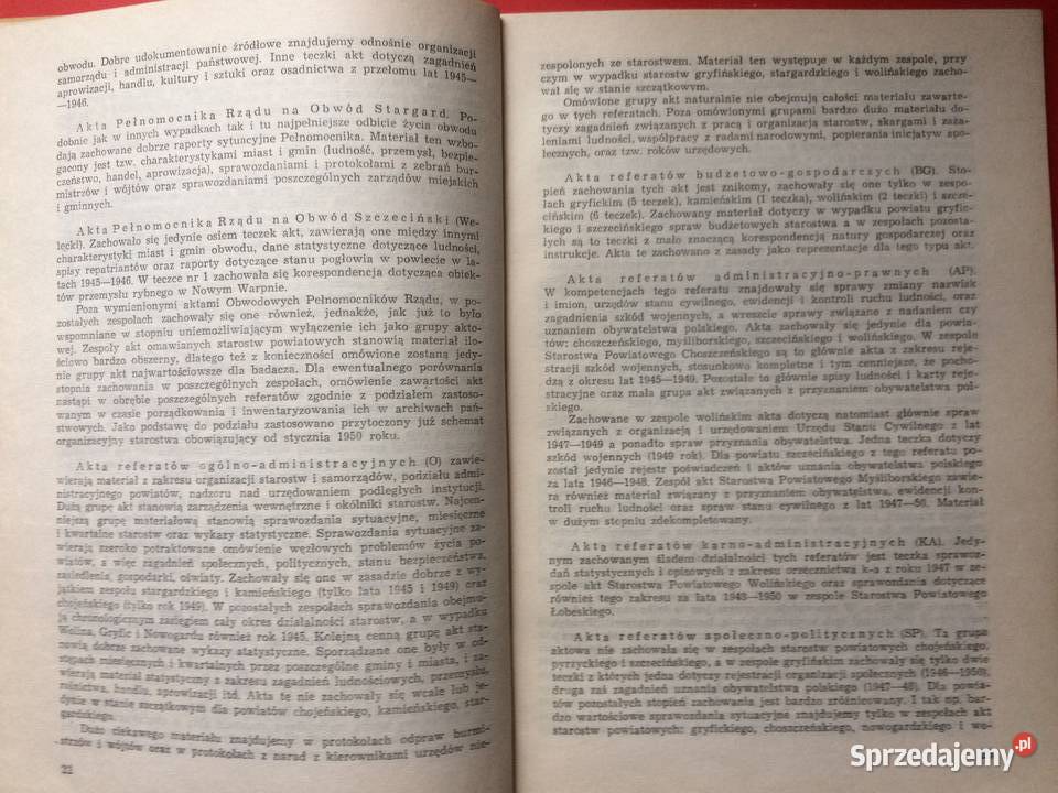 3193 Akta Do Dziejów Pomorza Szczecińskiego Szczecin