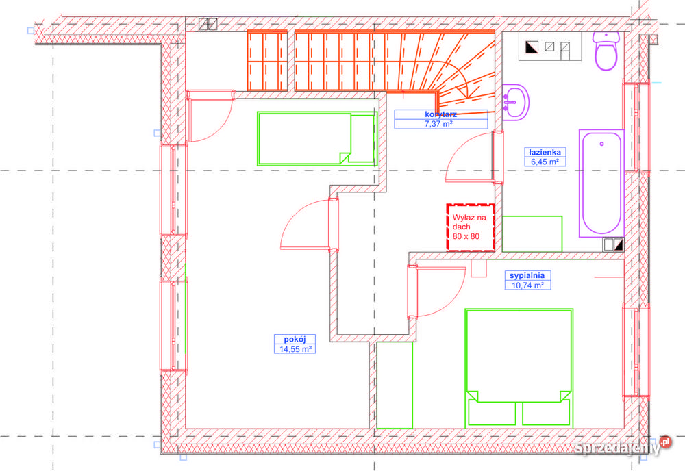 segment 86 m2 Kobyłka blacha mazowieckie Kobyłka