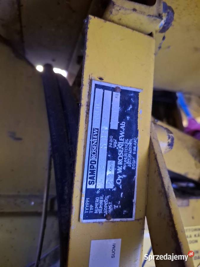 Kombajn zbożowy Sampo Rosenlew 680 1985 Gotowy Chełm