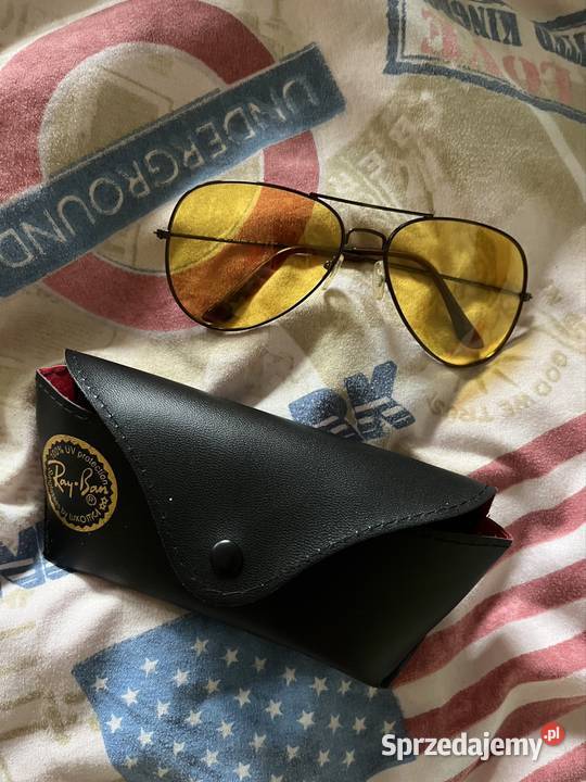 Okulary kierowcy żółte szkła polaryzacją Okulary Nisko sprzedam