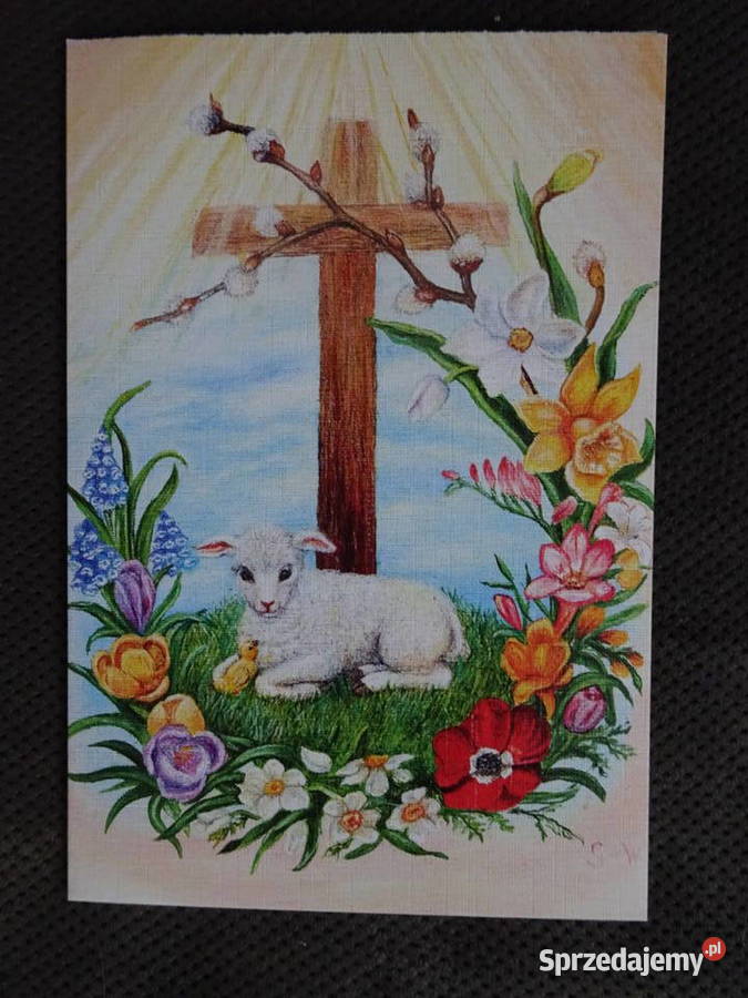 pocztówka wielkanocna Wielka Noc mazowieckie Warszawa