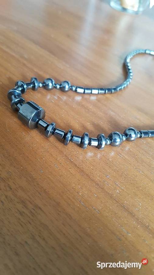 Naszyjnik korale hematyt 44 Nowy Sącz