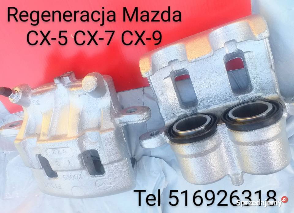 ZACISK HAMULCOWY ORYGINAŁ PRZÓD TYŁ MAZDA CX5 Zaciski i jarzma Zduńska Wola