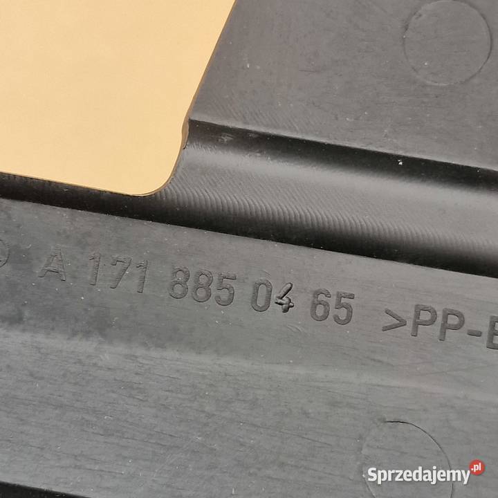 MERCEDES SLK R171 AMG ŚLIZG ZDERZAKA PRAWY PRZÓD Bieleń