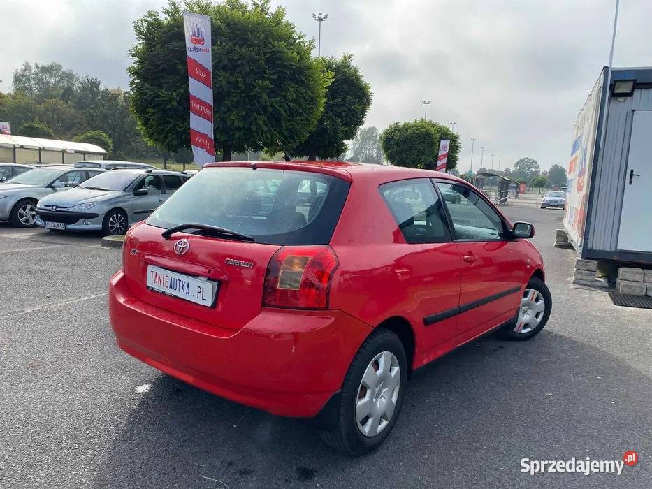 Toyota Corolla 14 Benzyna2002Długie opłatyFajny Motoryzacja