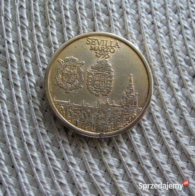 Medal Hiszpania Jaime i Elena 1995r wielkopolskie