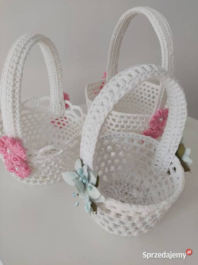 Koszyczek odcienie różowego Straszęcin
