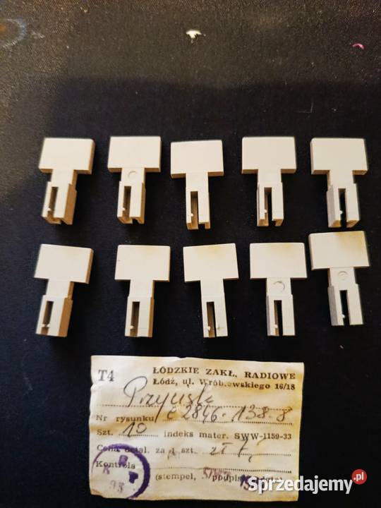 Przycisk magnetofonowy VINTAGEUNITRA 10szary Pozostałe łódzkie Pabianice