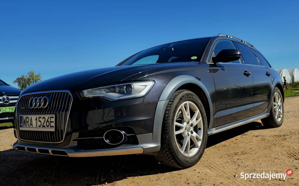 Audi A6 allroad 30tdi zadbana serwisowana gniazdo SD