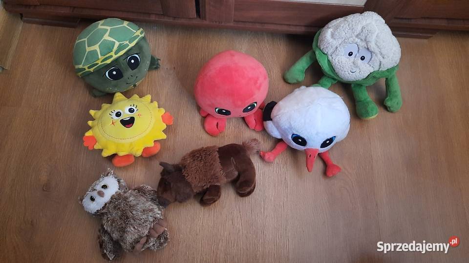 Maskotki z biedronki Tarnów sprzedam