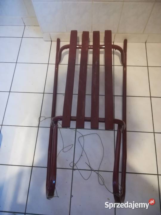 Ladne i lekkie sanki metaloweDł sanek 90 sprzedam
