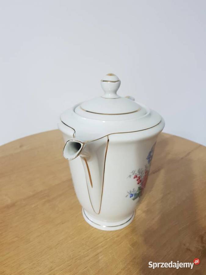 Dzbanek do kawy porcelana francuska Limoges Wola Podłężna