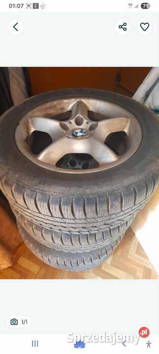 Opony zimowe felgami aluminium podlaskie Stawiski sprzedam