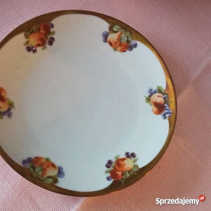 Talerzyk Tirschenreuth Datowanie 1927 r Porcelana i szkło Gdańsk