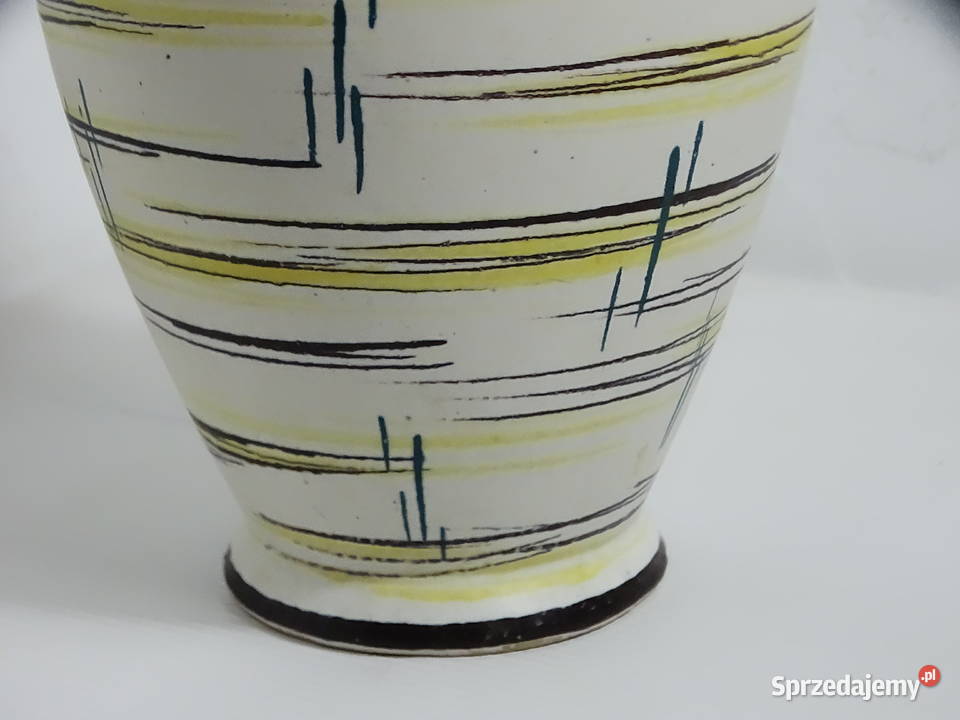 Piękny Wazon Vintage MidCentury Modern GERMANY lubelskie Biłgoraj sprzedam