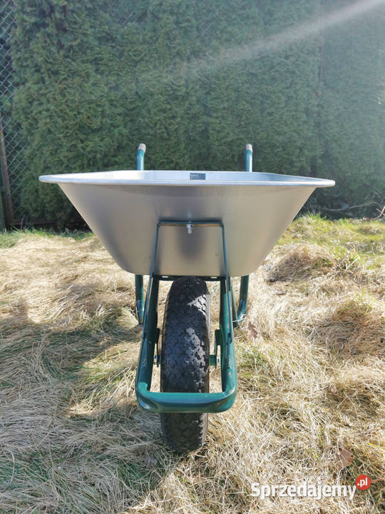mocna taczka budowlana ogrodowa 100l 250 stal Lublin