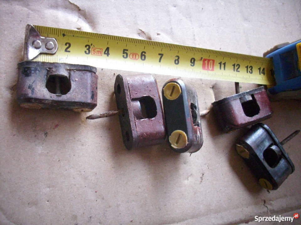 Stare uchwyty bakelitowe do kabliLoft medern Wyposażenie wnętrz zachodniopomorskie