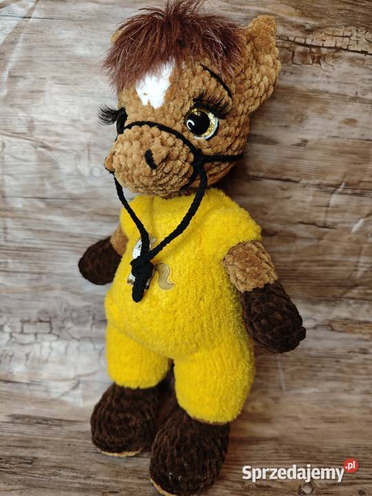 Maskotka konik na szydełku Maskotki Szczecin